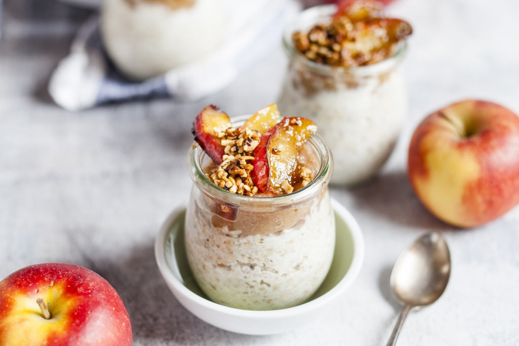 Cooking with Cannabis: CBD Apple Pie Overnight Oats