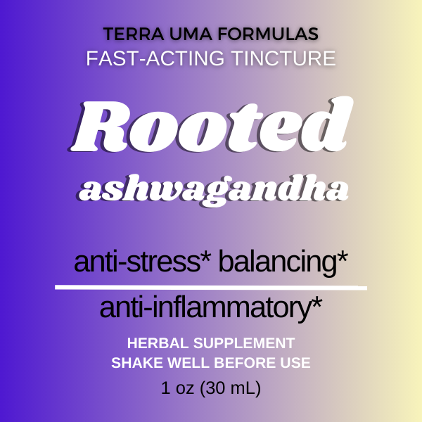 Rooted tincture label